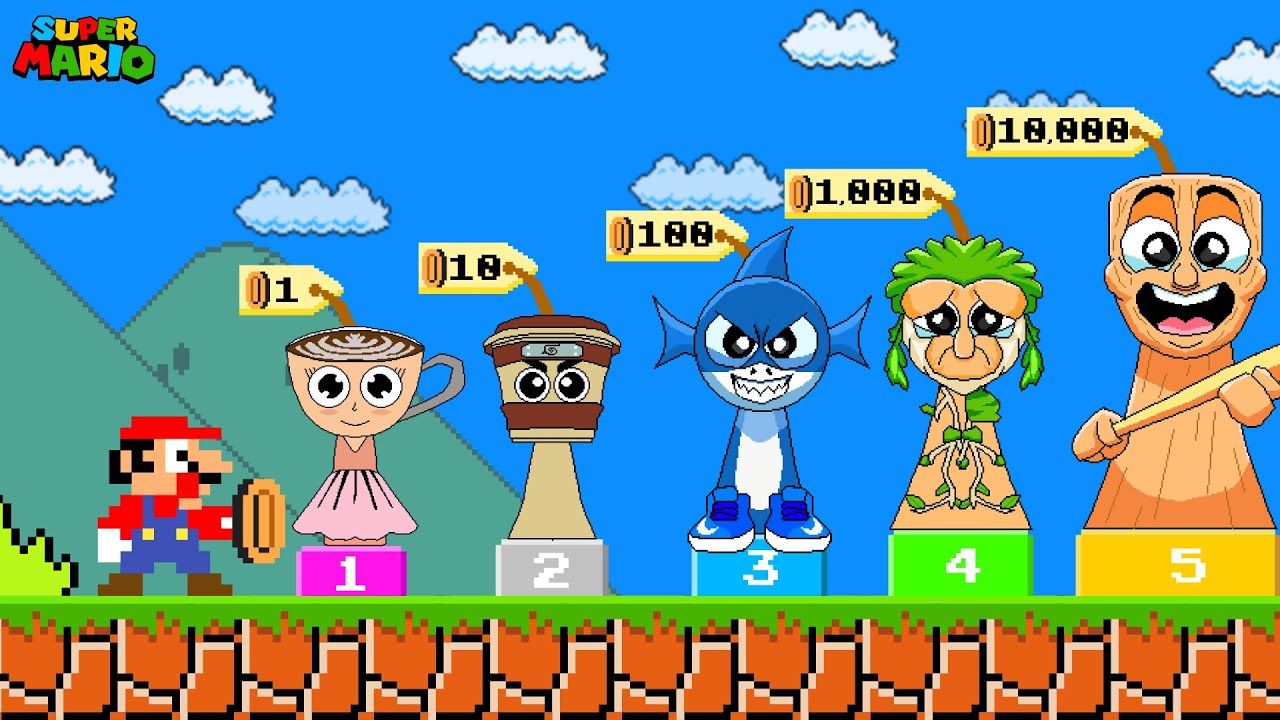 Super Mario Bros., But Mario Can Buy All Characters Sprunki Italian Brainrot - Sprunki Incredibox