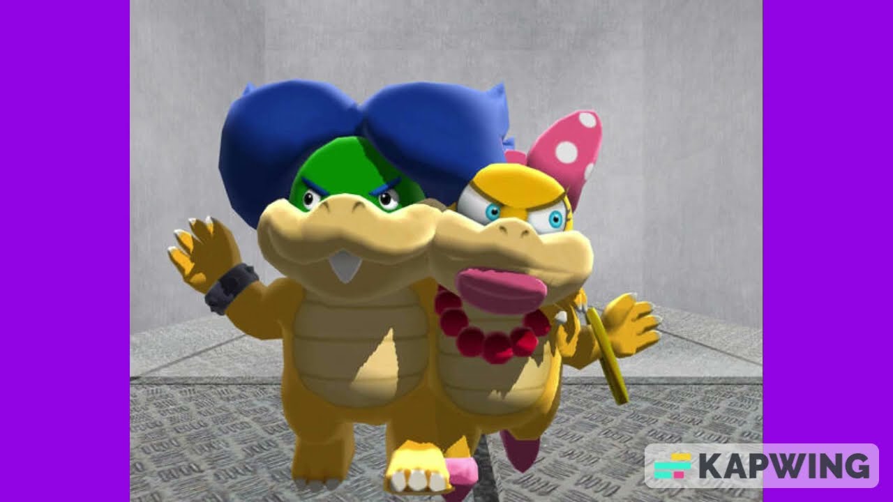 Super Mario Bros: Ludwig Von Koopa x Wendy O. Koopa Tribute