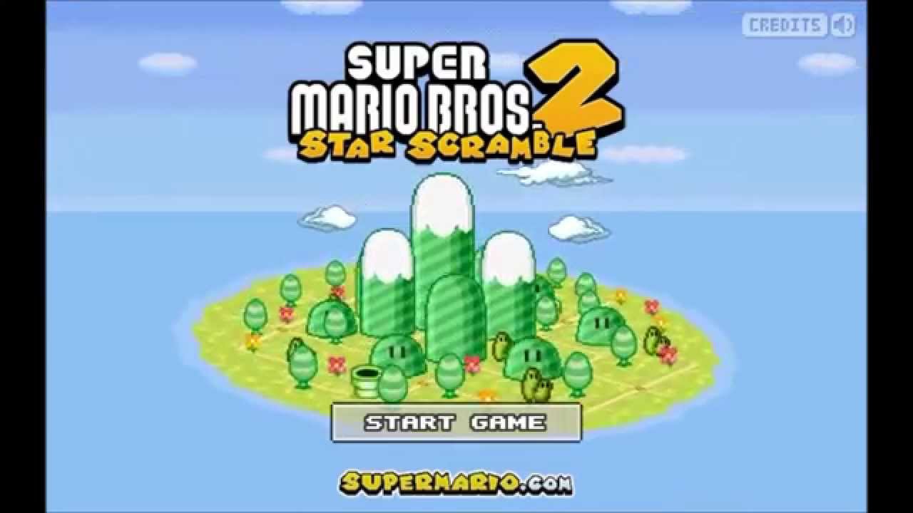 Super Mario Bros. Star Scramble 2: Full Walkthrough | HD
