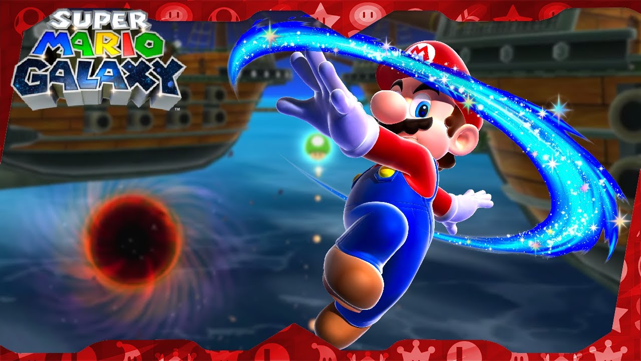 Super Mario Galaxy Walkthrough ᴴᴰ | Bowser Jr.'s Airship Armada (All Power Stars)