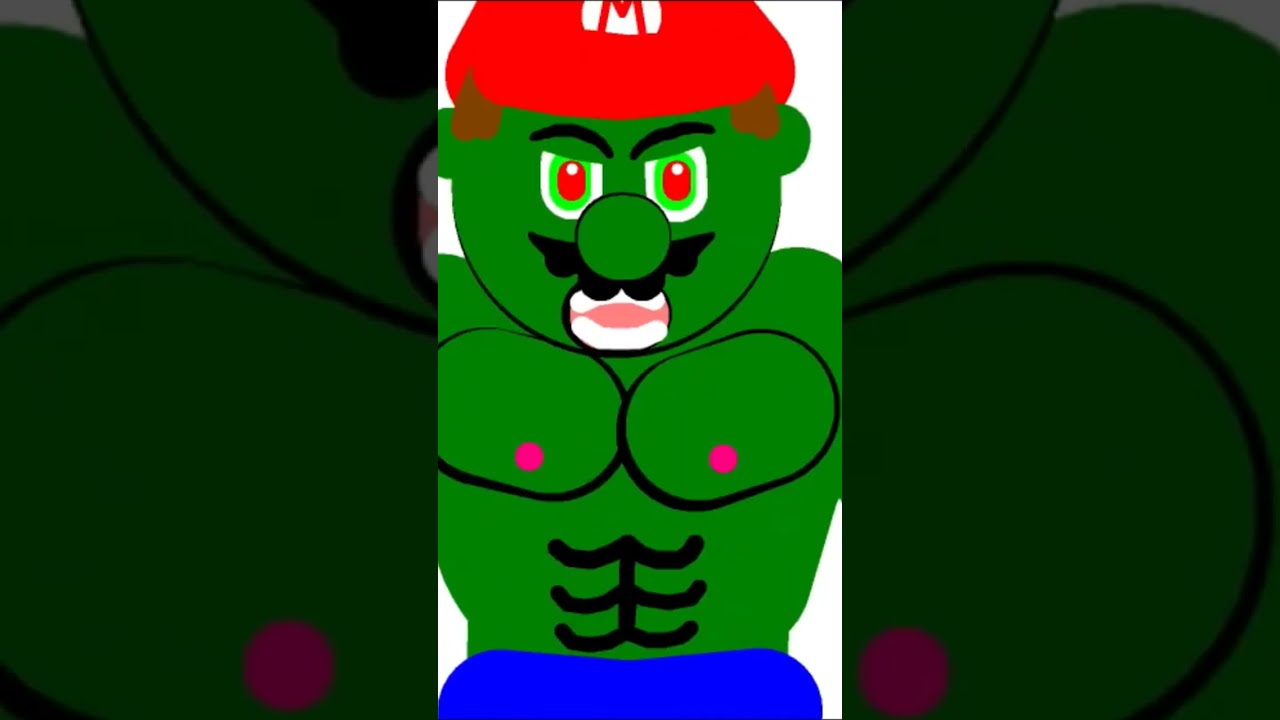 Super Mario Hulk Transformation