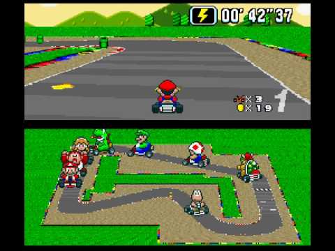 Super Mario Kart - Mario Circuit 1