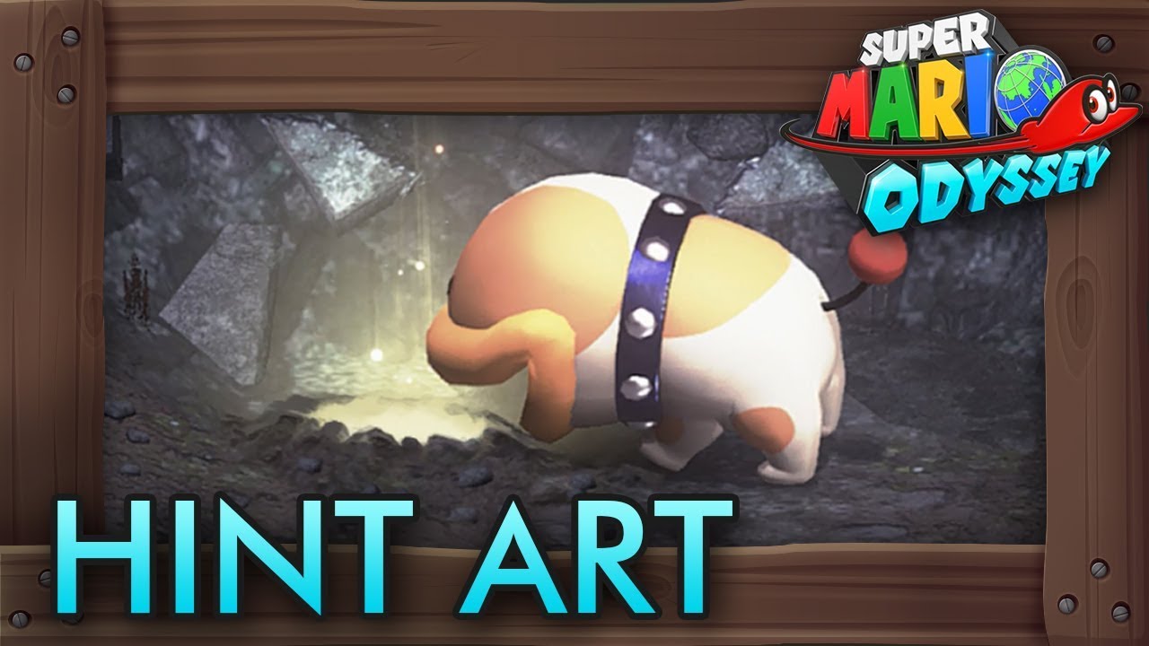 Super Mario Odyssey - All Hint Art Locations & Solutions