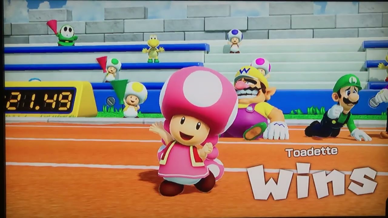 Super Mario Party Jamboree Party Mode King Bowser’s Keep (Toadette)