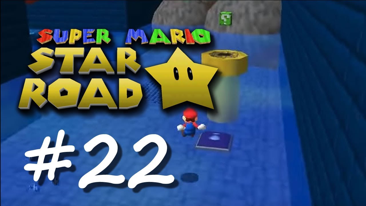 Super Mario Star Road [#22] - Flowpipe Sewers (Secret Star) - (N64 Rom Hack)