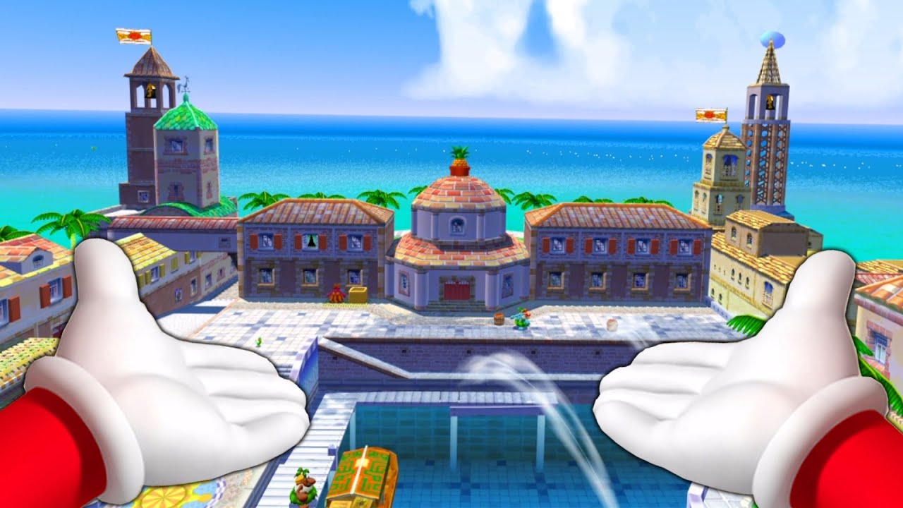 Super Mario Sunshine VR is Breathtaking...