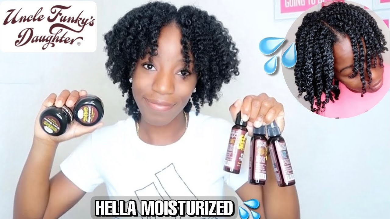 SUPER MOISTURIZED TWIST OUT ON MY LOW POROSITY NATURAL HAIR | UNCLE FUNKY'S DAUGHTER HAIR PRODUCTS