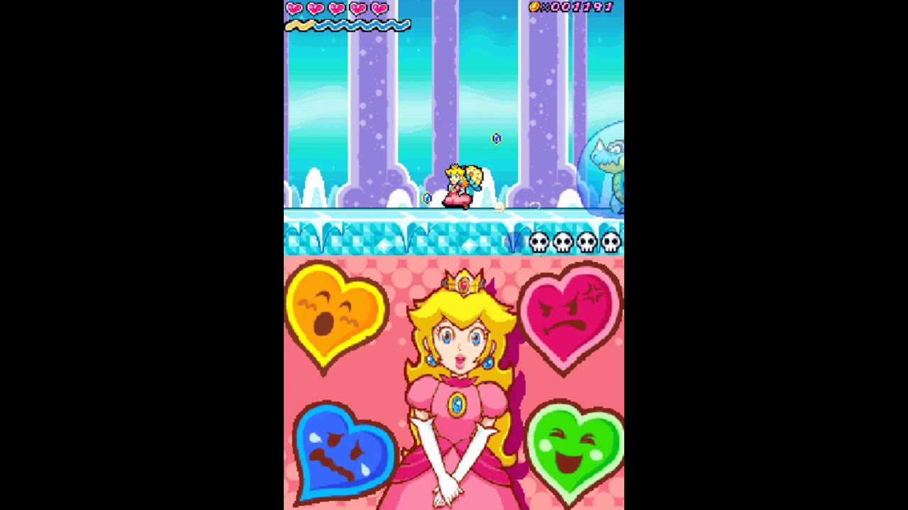 Super Princess Peach - All Bosses/Cutscenes Part 2