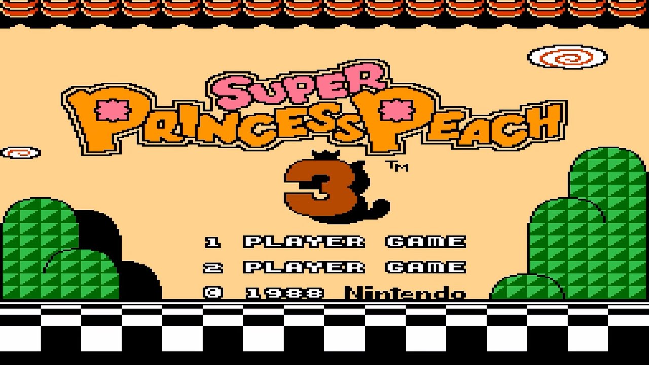 Super Princess Peach 3 (NES) Longplay