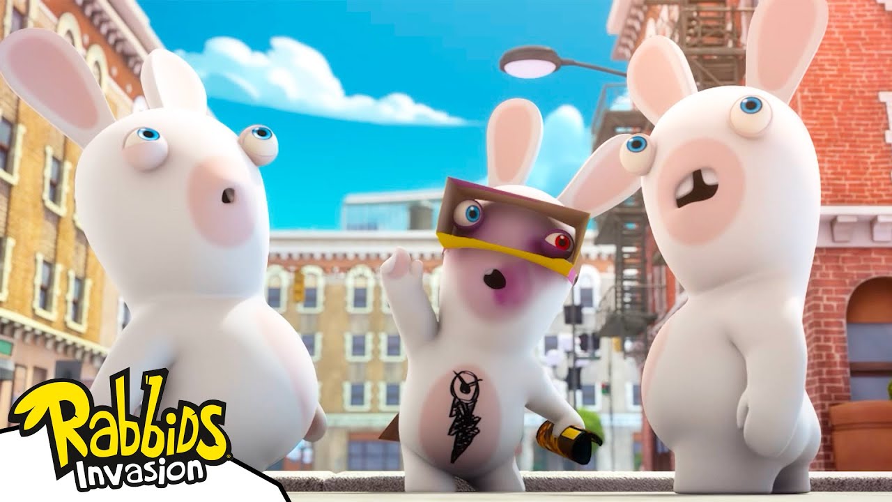 Super Rabbid 🦸‍♂️ | RABBIDS INVASION 🐰 | Cartoon for Kids
