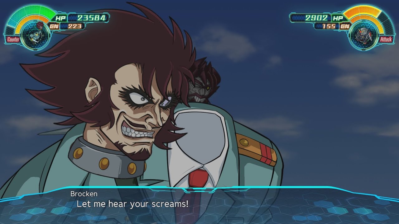 Super Robot Wars 30 - Ashura P1 & Brocken T9 Attacks