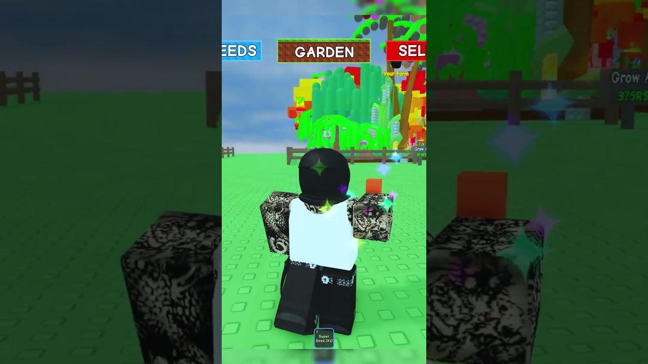 Super Seed in Grow A Garden!  #roblox #growagarden