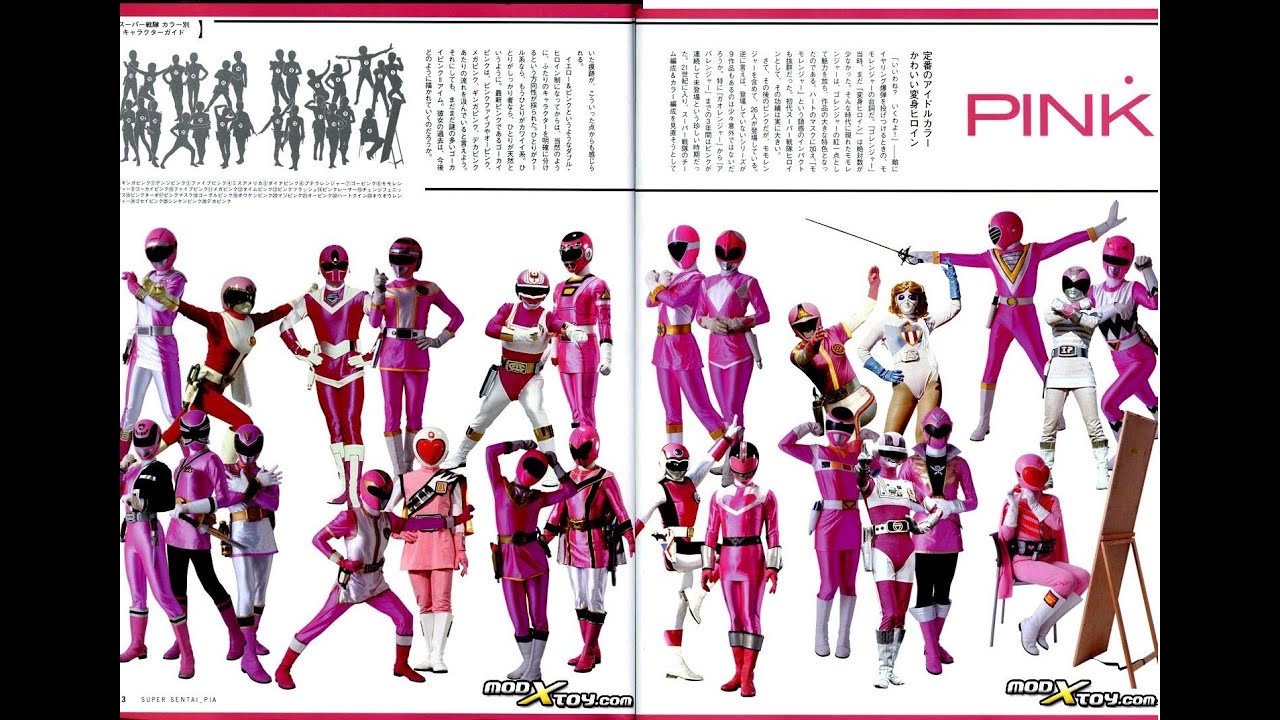 Super Sentai forever Pink