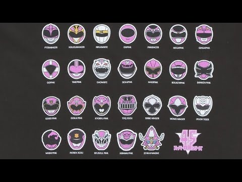 super sentai forever pink/white op