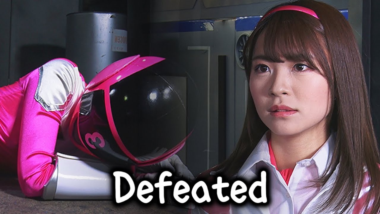 [Super Sentai highlight] Pink Rangers Ryona Vs. Professor Monsters #powerrangers #supersentaiseries