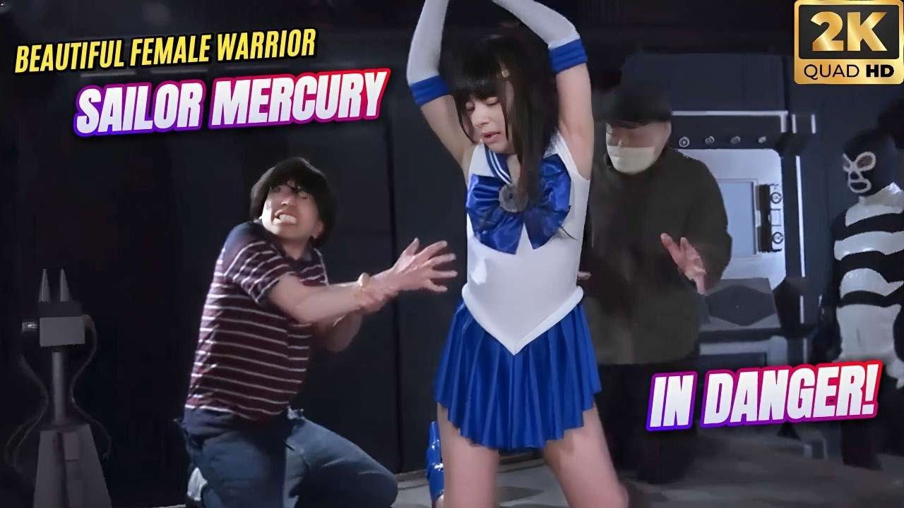 [Super Sentai highlight] Superheroin Action: Sailor Mercury Battles the Ferocious Orcs #powerrangers