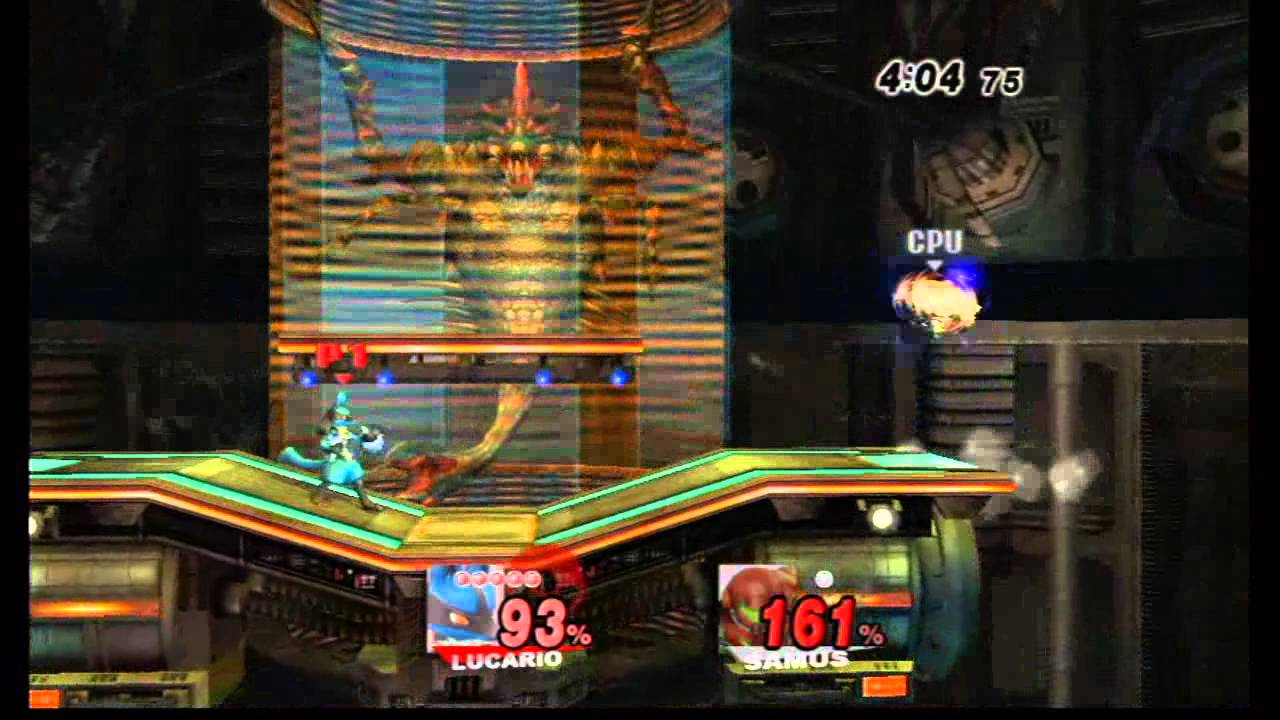 Super Smash Bros Brawl (Wii) Classic as Lucario