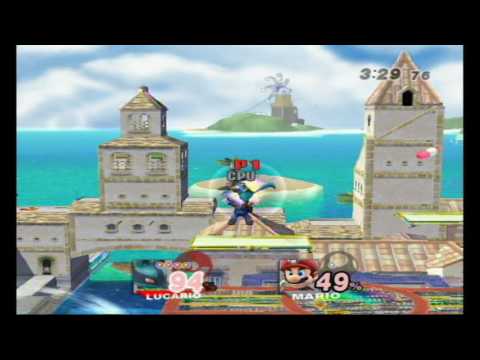 Super Smash Bros Brawl (Wii): Lucario PT
