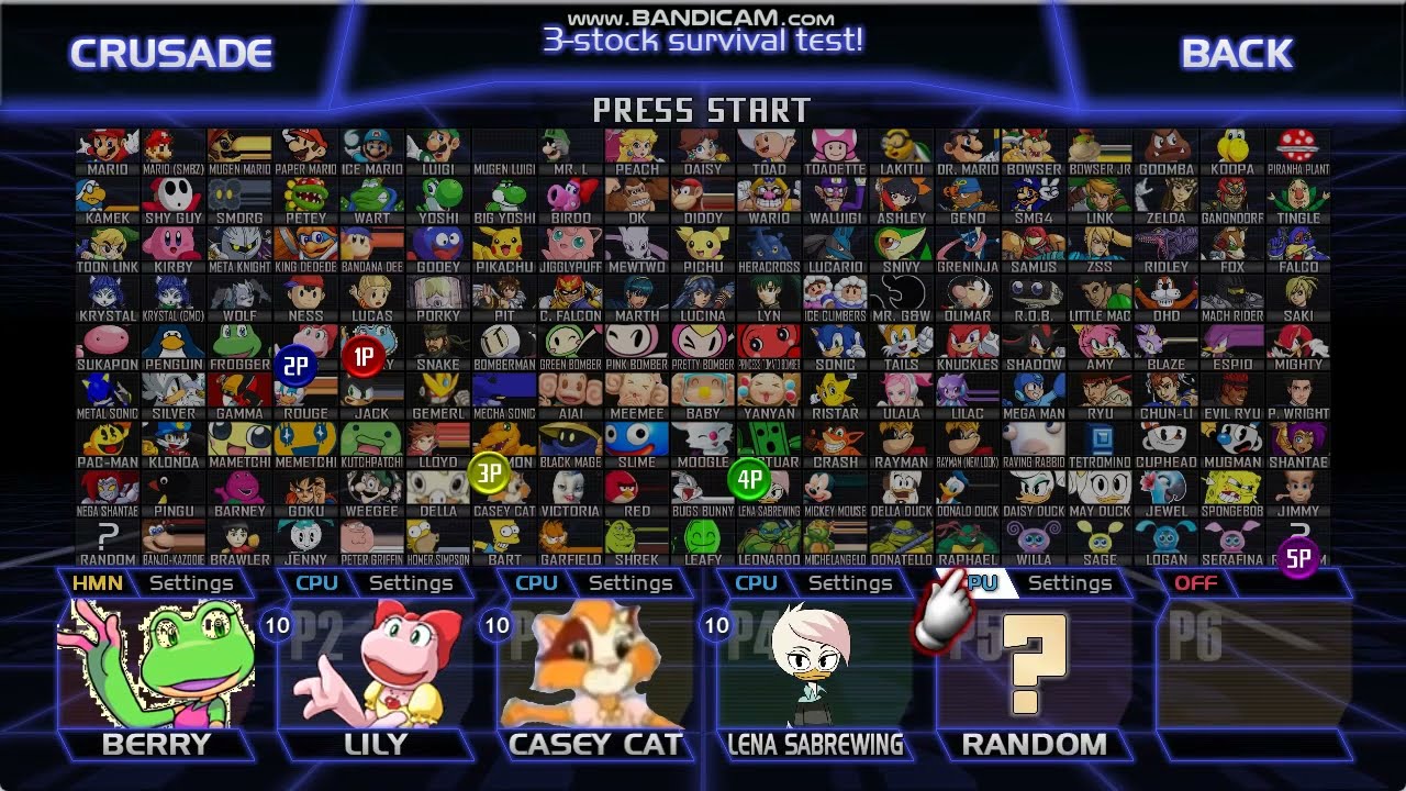 Super Smash Bros. Crusade 0.9.4b Modpacks