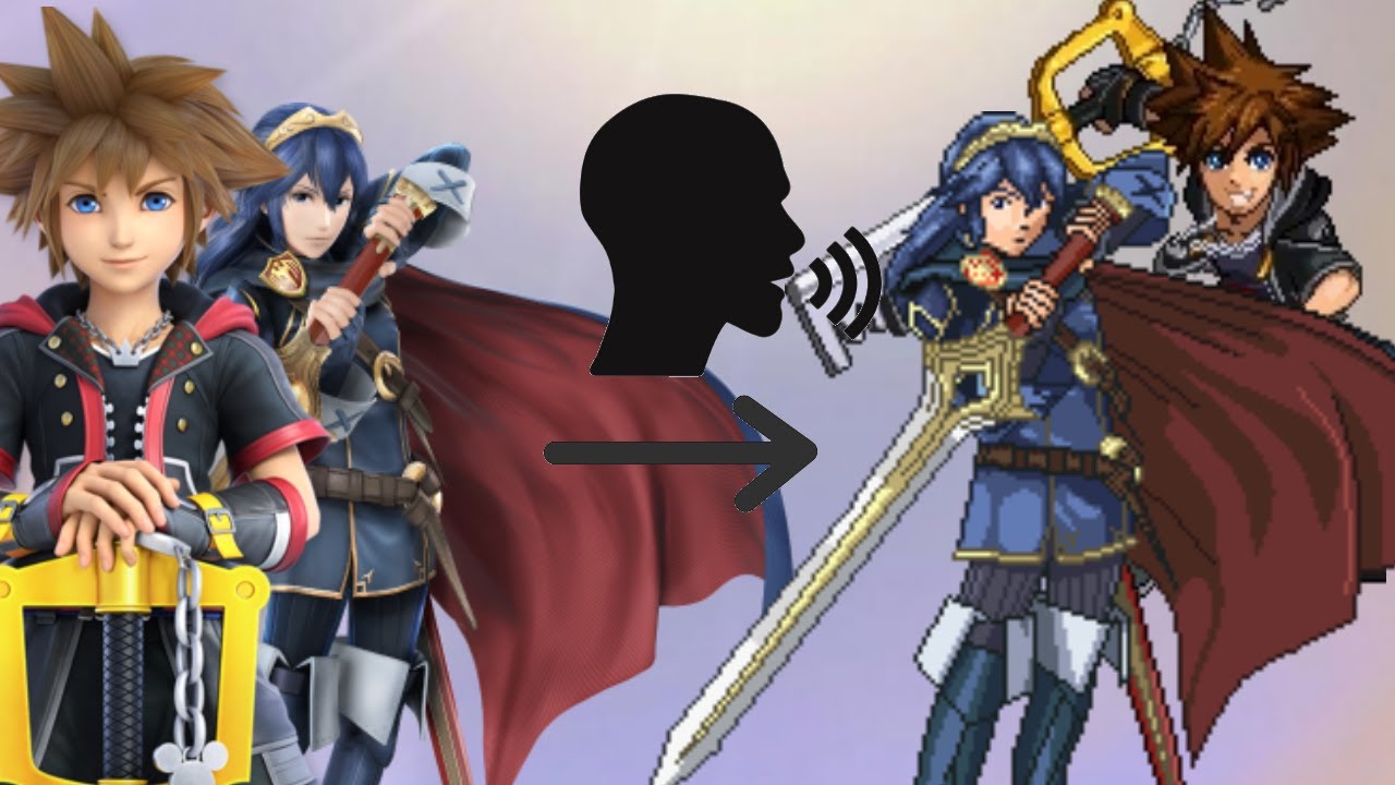 Super Smash Bros. Crusade CMC+ Mods: Ultimate Sora and Wii U Lucina Voice Mod