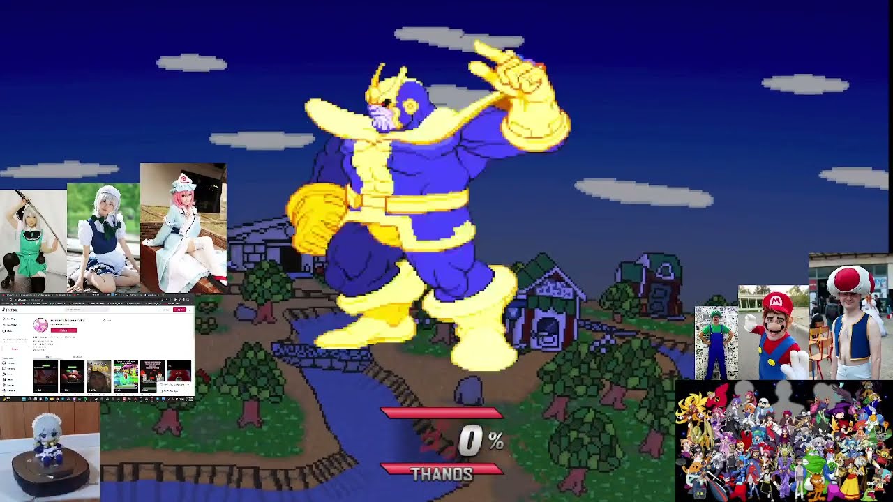 Super Smash Bros Crusade CMC+ Thanos Classic Mode
