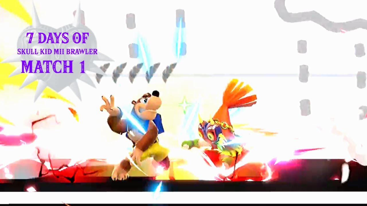Super Smash Bros. Ultimate - 7 Days of Skull Kid (Mii Brawler) Match 1