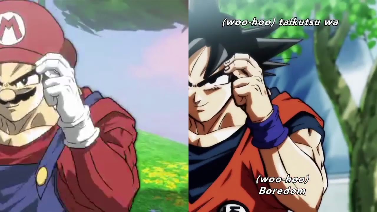 Super Smash Bros. Ultimate and Dragon Ball Super Intro Side by Side