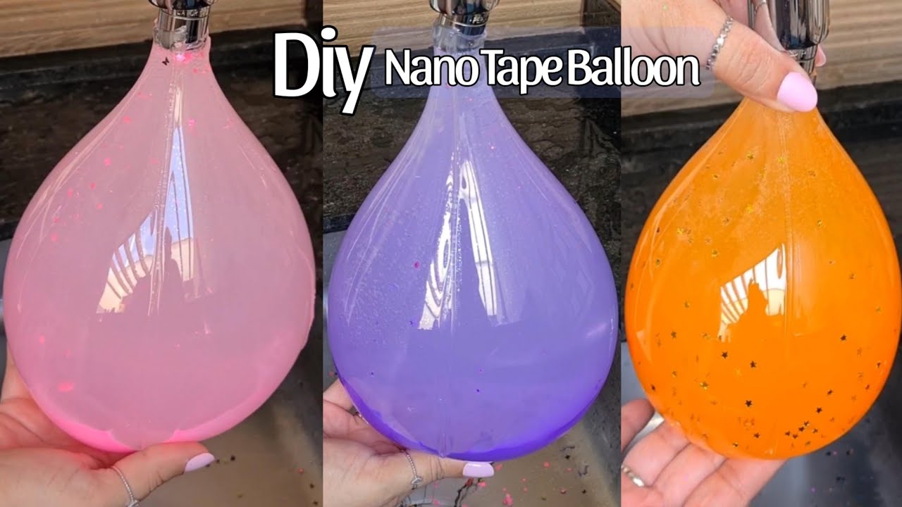 Super Squishy DIY with Nano Tape #실리콘테이프
