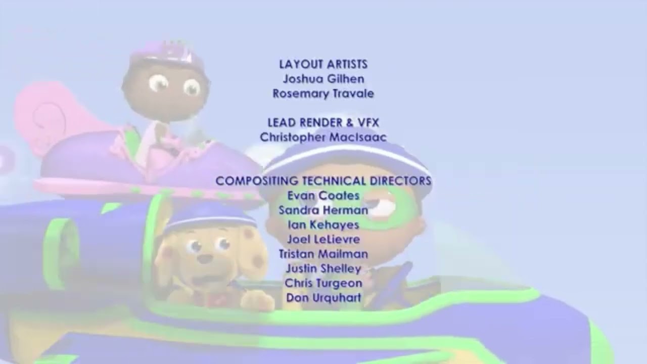 Super WHY! End Credits (Season 3)