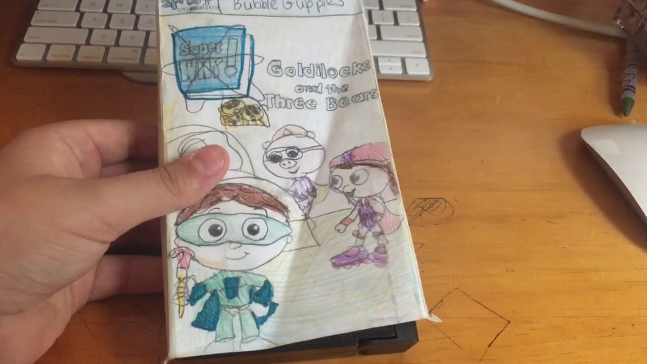 Super Why!: Goldilocks and the Three Bears 2007 VHS Is Broken