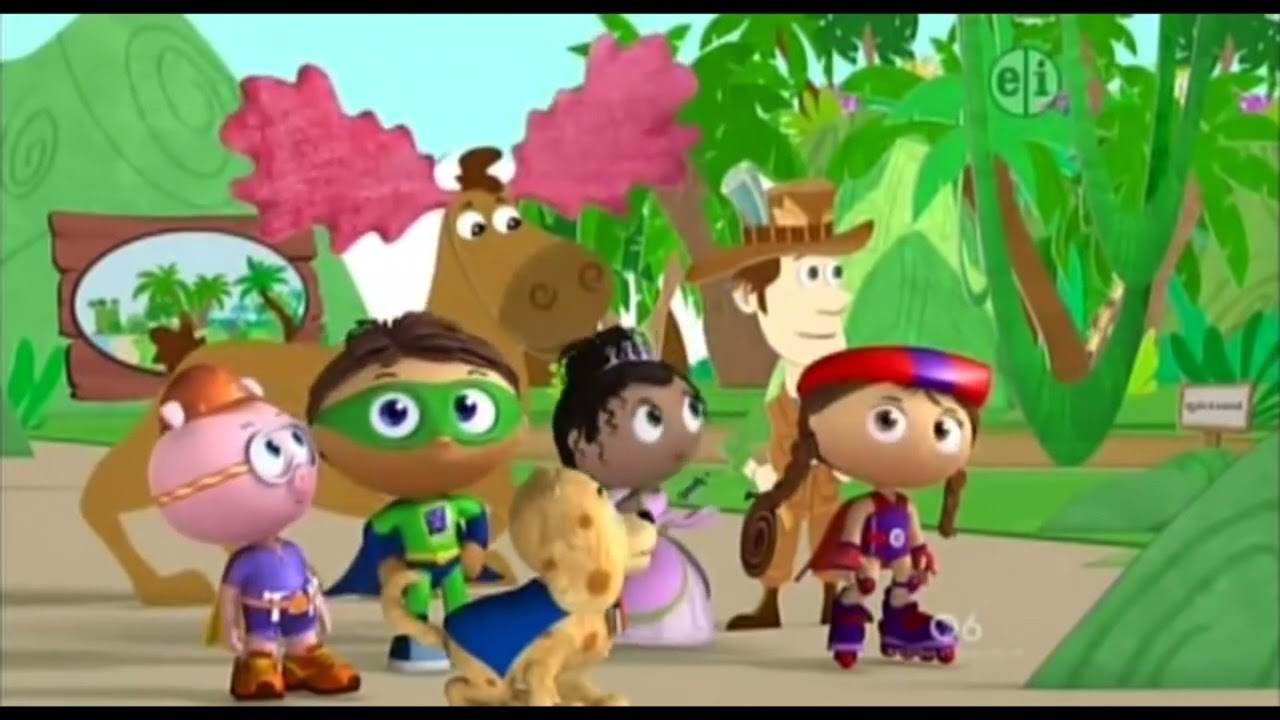 Super Why Short Clip in 4K Woofster Defines “Quicksand”