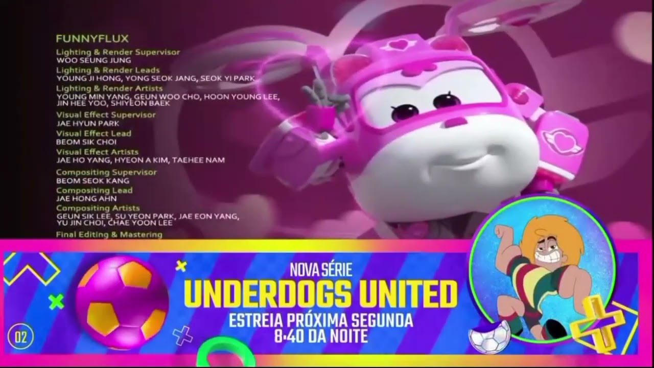 super wings super turbo|créditos finais|nova serie Underdogs united próxima segunda|feed Brasil
