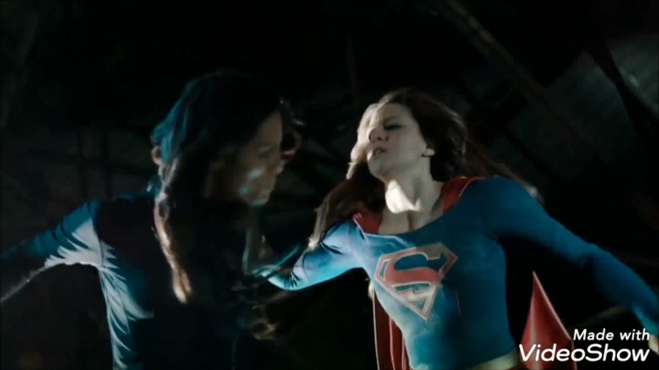Supergirl (Melissa Benoist) Belly punch/Belly hit compilation (ryona Part 4)