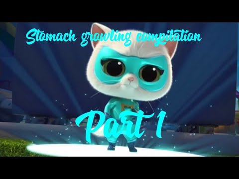 Superkitties stomach growling compilation (part 1)