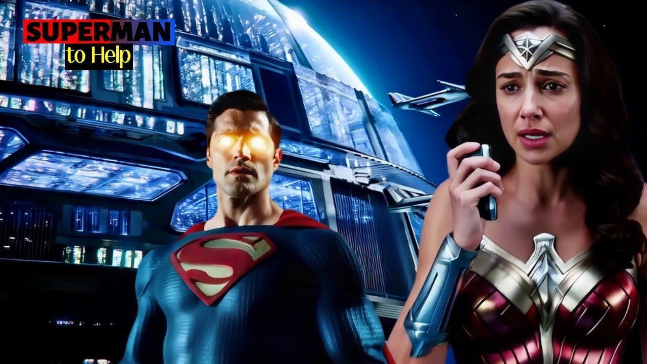 Superman Rescues Wonder Woman from Space Prison 🚀🦸‍♂️ | Epic Short Film