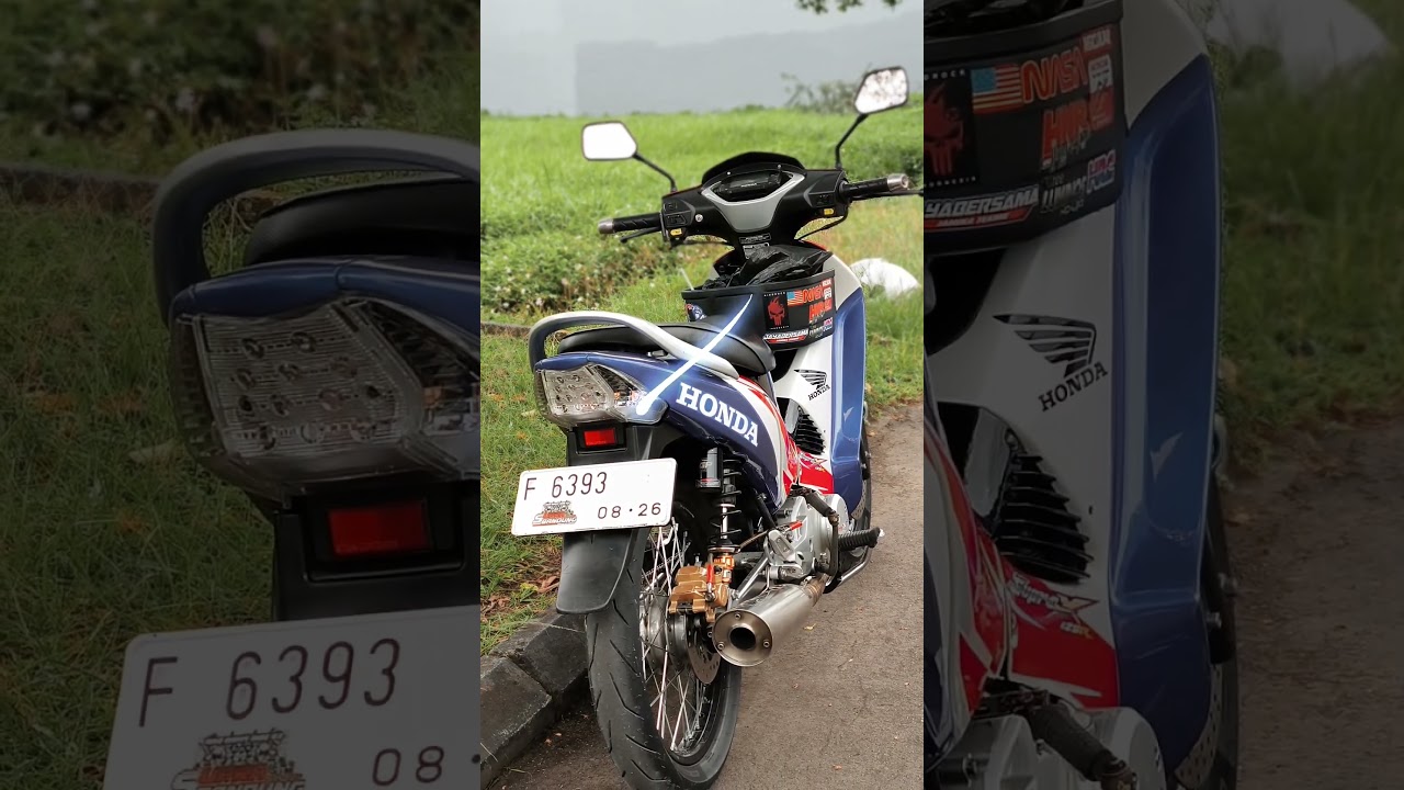 Supra X 125 Modif Elegan, Simple Tapi Bikin Mata Melek! 🔥✨ #Viral