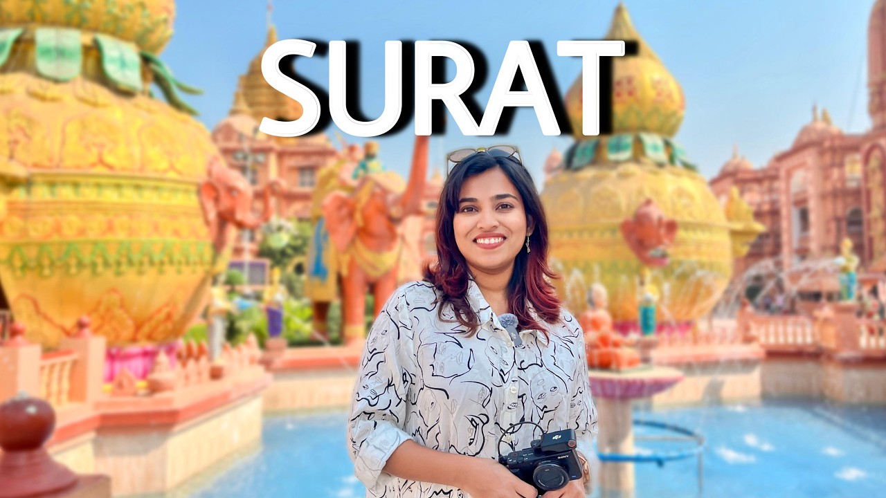 Surat Gujarat Travel Vlog - Things to do in Surat with all details