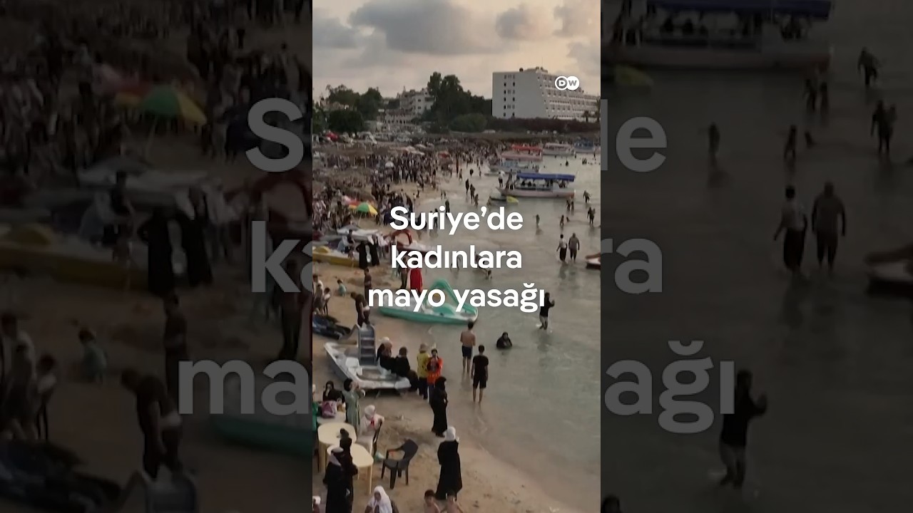 Suriye’de kadınlara mayo yasağı