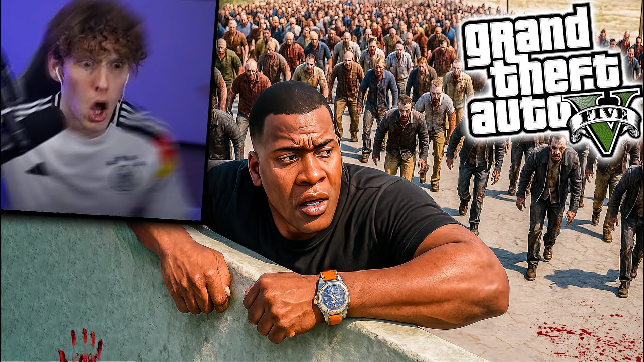 SURVIVE 1,000,000 ZOMBIES! (I'm out of Gas..) | GTA 5 ITA