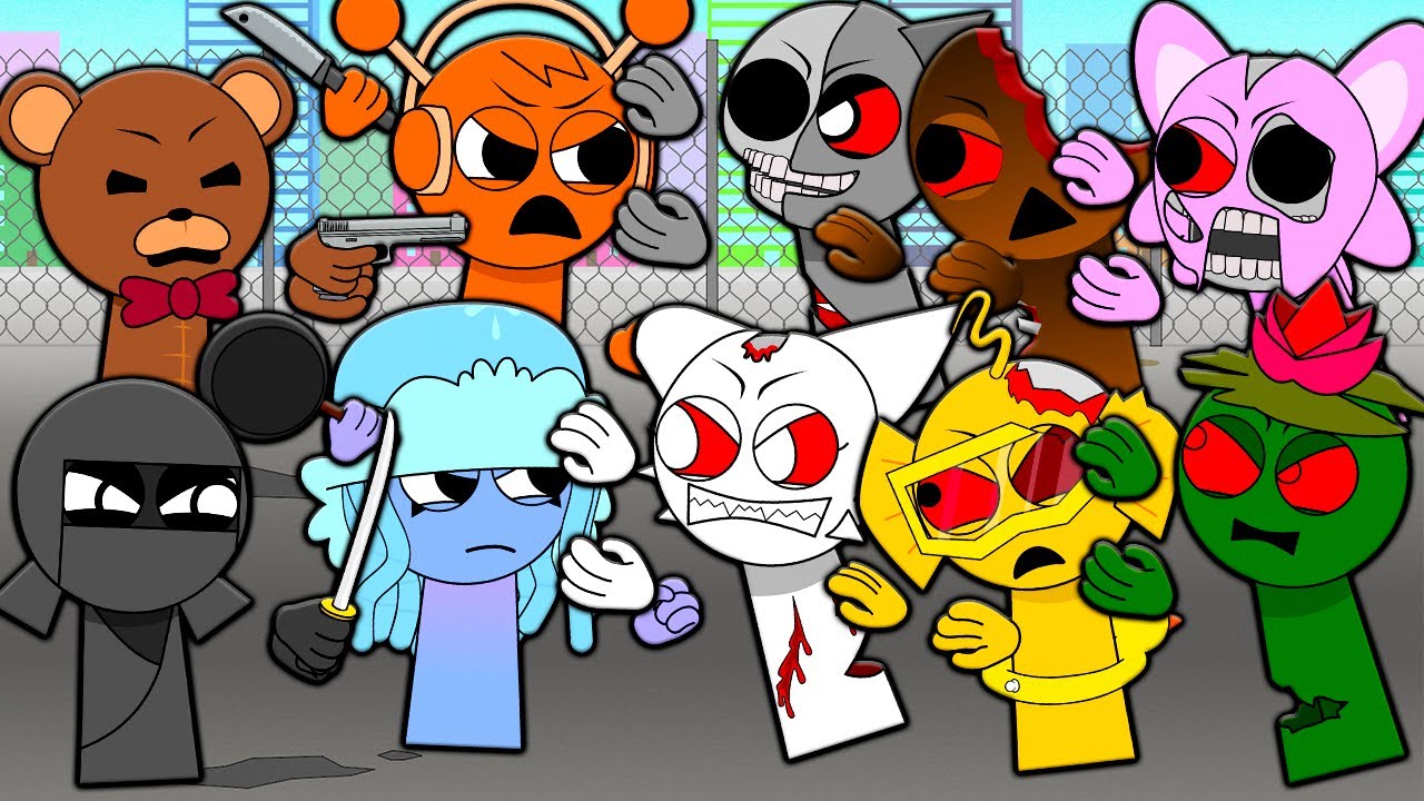 SURVIVING SPRUNKI VS ZOMBIES! ZOMBIE APOCALYPSE INCREDIBOX SPRUNKI EPISODE 4 Cartoon Animation