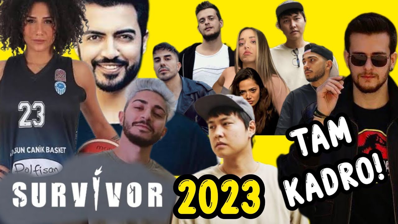 Survivor 2023 Tam Kadro! Survivor 2023 Yarışmacıları Ünlüler Kimler ?