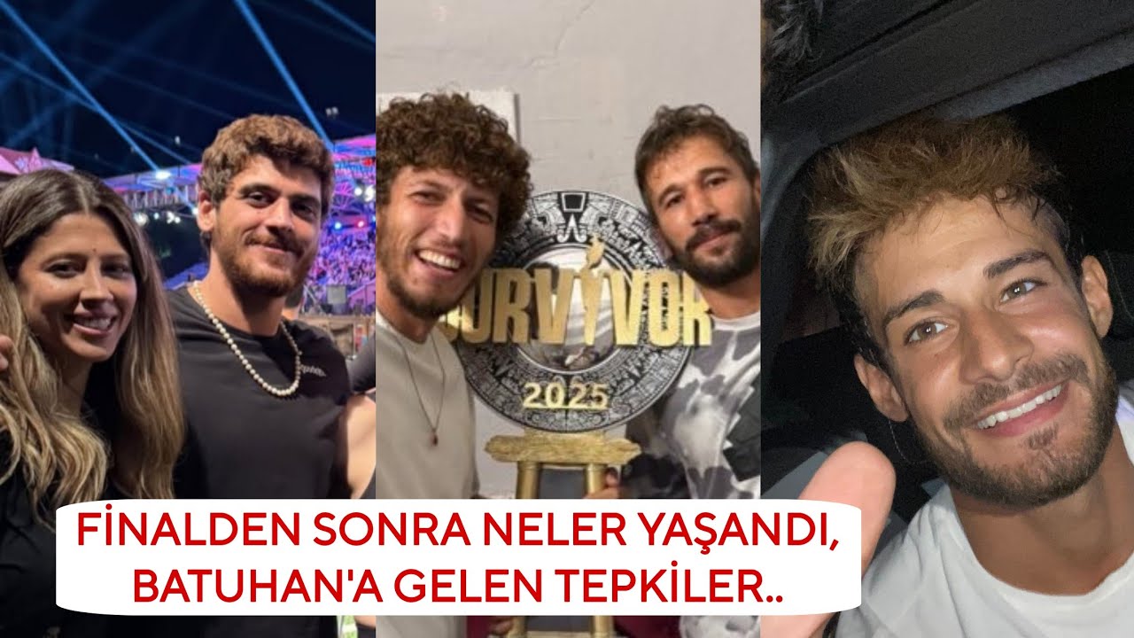 Survivor 2025 Şampiyonu Adem Oldu, Batuhan'a Gelen Tepkiler..