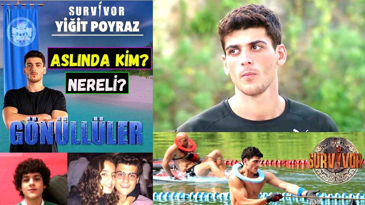 Survivor Poyraz Aslında Kimdir Nereli? Survivor 2021 | Yiğit Poyraz Kaç Yaşında? Burcu - Boy Ve Kilo