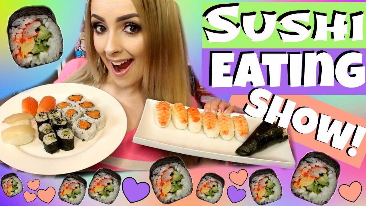 Sushi Eating Show! | Meetup Announcement! | Mukbang