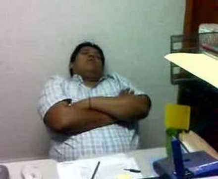 Susto en la oficina