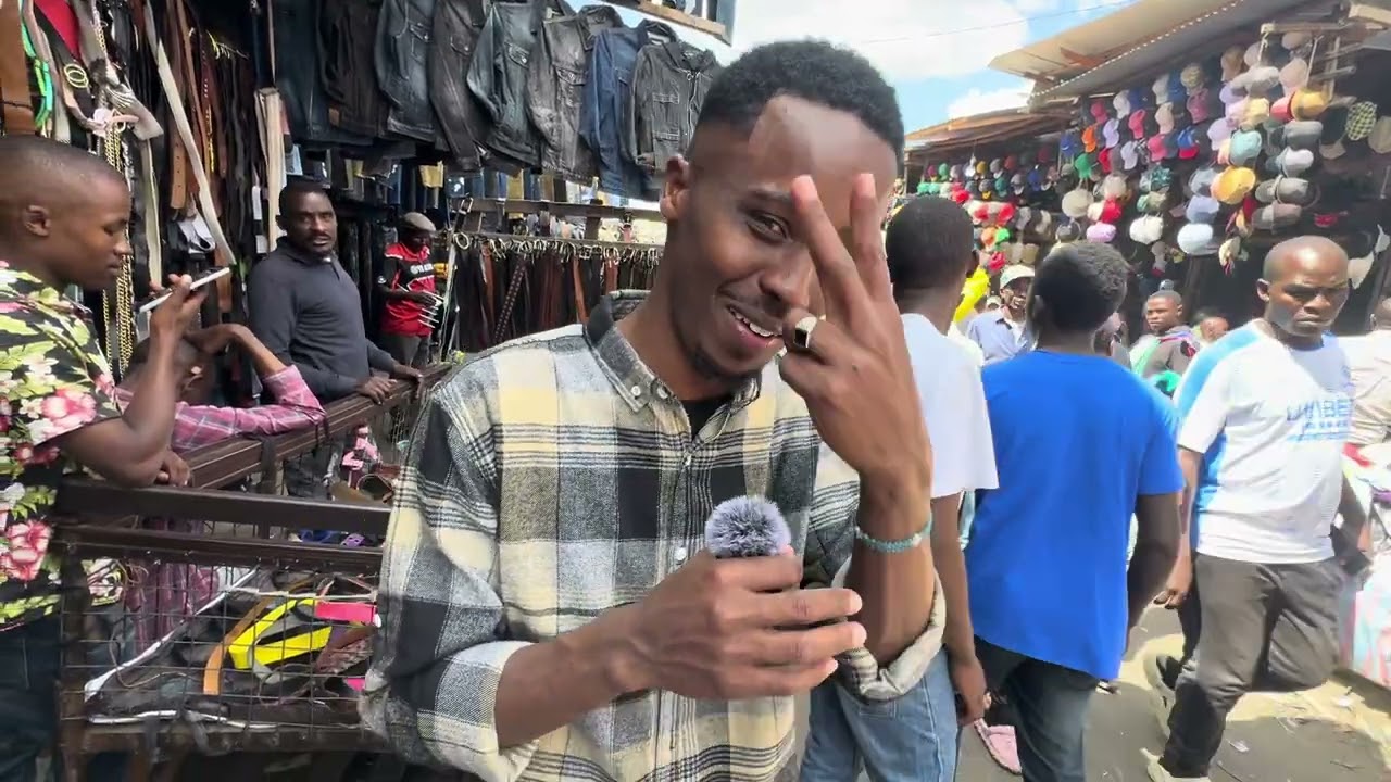 Suuqa Ugu Raqiisan Dharka Nairobi ee Gikomba