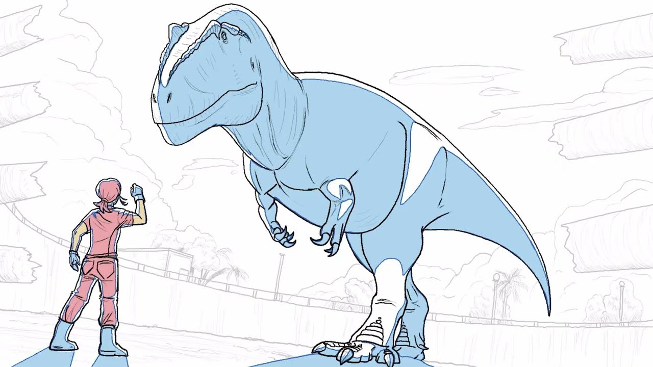 Suzume's Dream - Dinosaur Sanctuary fan Animation