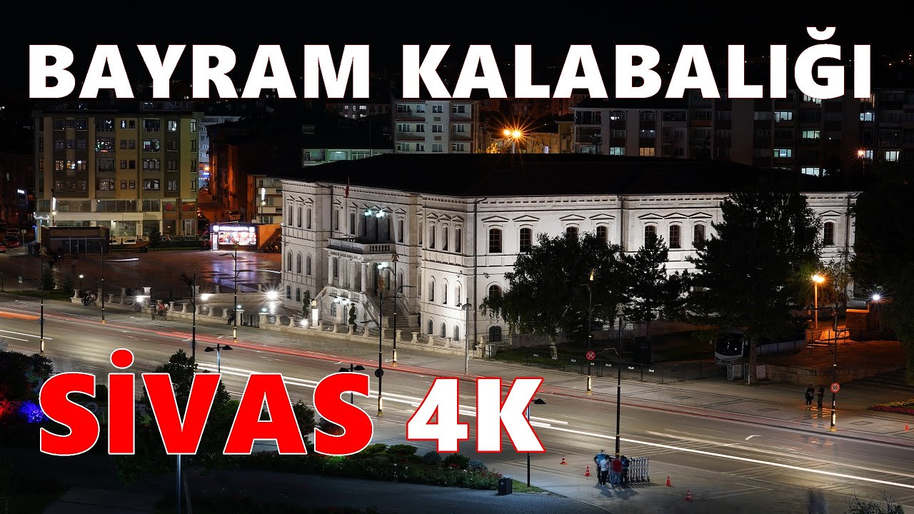SİVAS | Ülkenin En Geniş Caddelerinden | İstasyon Caddesi Yürüyüş | 4K | Temmuz 2021 | #adımladım 4