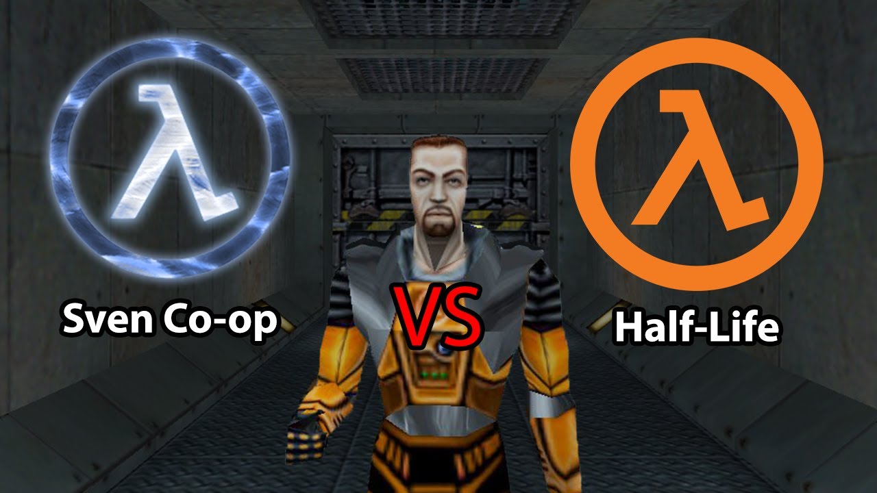 Sven Co-op vs Half-Life (actually)