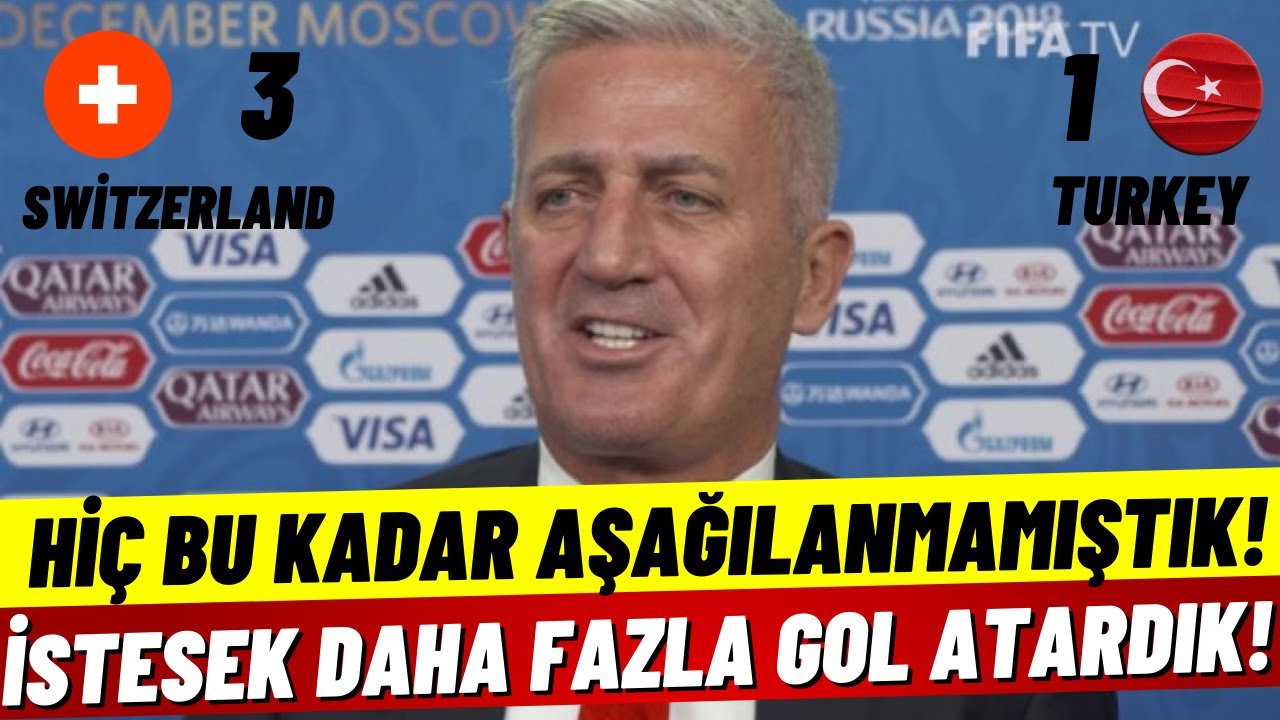 İsviçre Teknik Direktörü Türkiye İle Dalga Geçti! İstesek Daha Fazla Gol Atardık Ama...